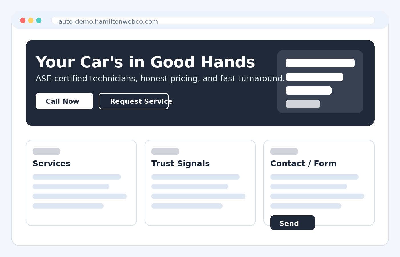 Auto Demo preview